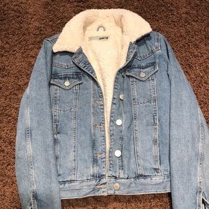 TOPSHOP moto jean jacket